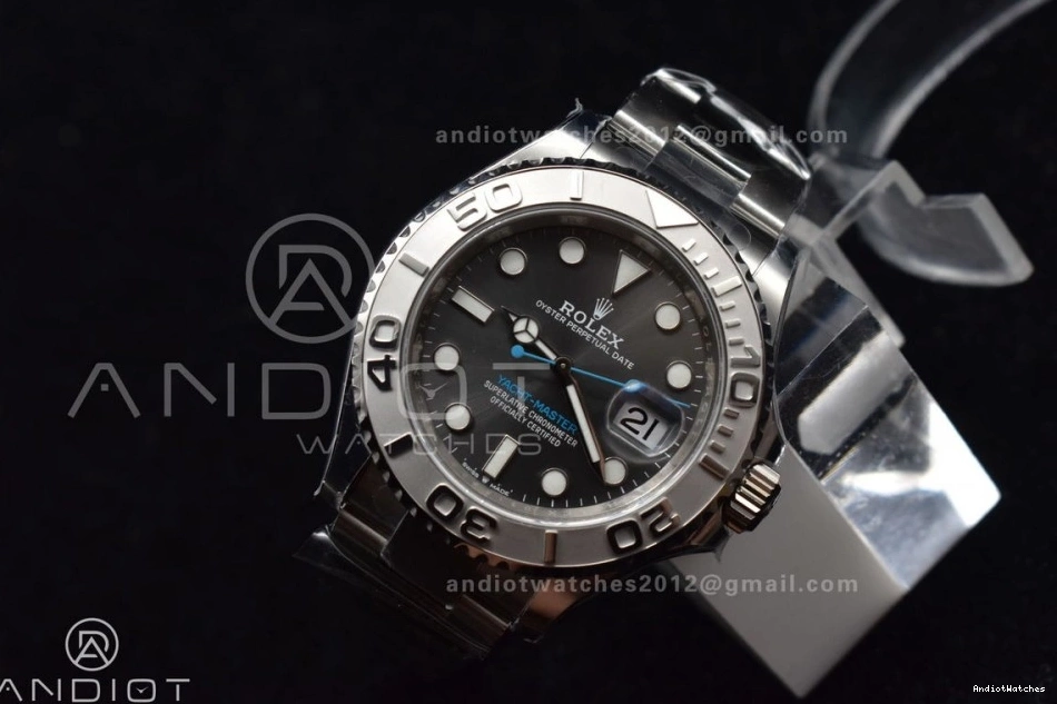 126622 FreshLook Dial Bracelet Steel on Best Edition SS 1:1 VR Clean Yacht-Master 491 904L Gray 0203